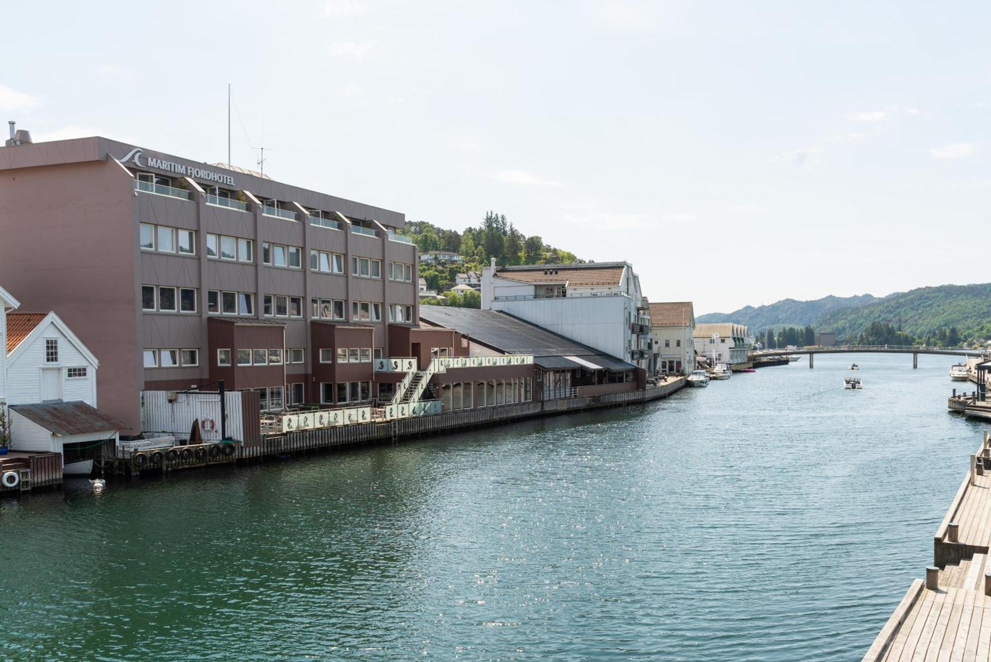 Maritim Fjordhotel Flekkefjord Exterior photo